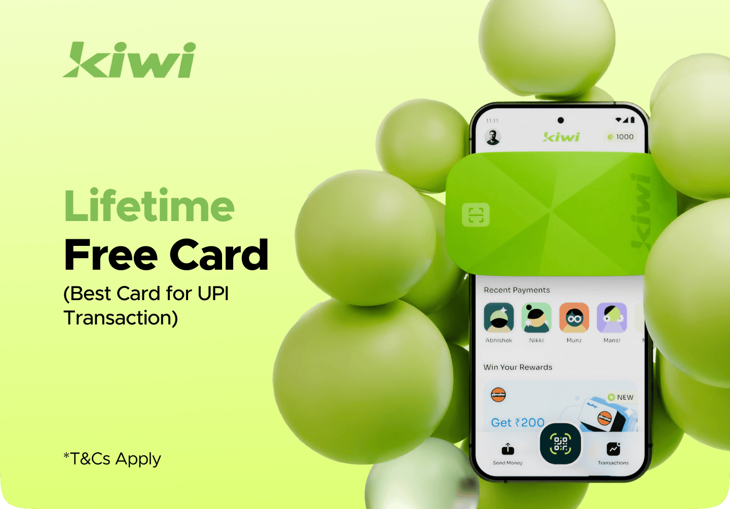 ≡ƒÜÇ Get a FREE RuPay Credit Card with Kiwi!