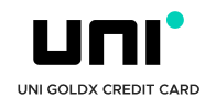 Uni GoldX Credit Card
