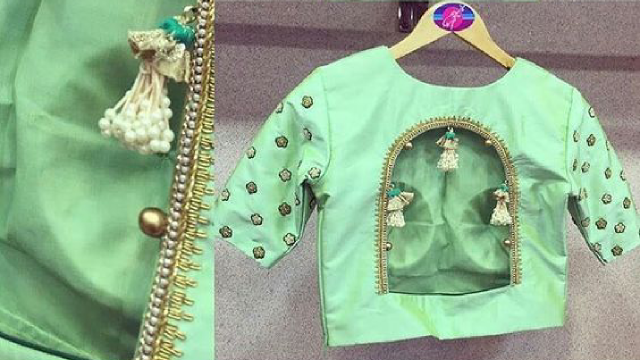 Back Stylish Collar Different Types Of Blouse Back Neck Designs Latest